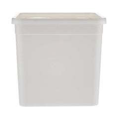 Hotpack PP White Plastic Pail, 4 Litre, 100 PCs