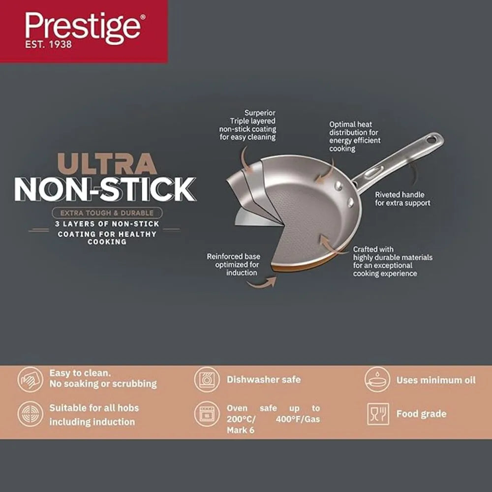 PRESTIGE PR22606 ULTRA FRYPAN, 21 cm