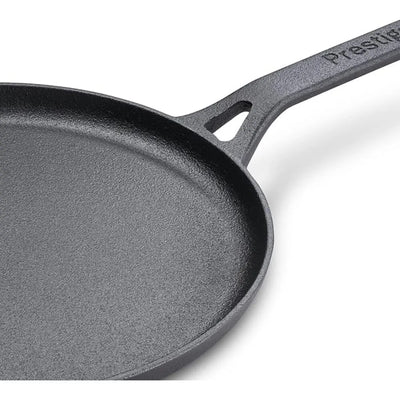 PRESTIGE PR48891 CAST IRON FLAT TAWA, 24 cm DIAMETER