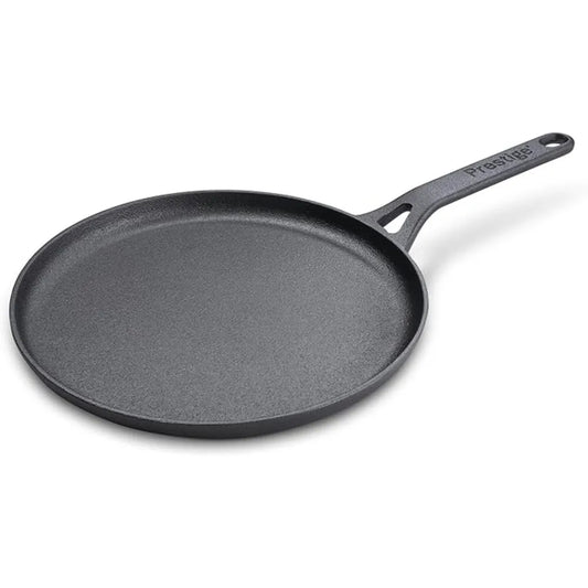 PRESTIGE PR48891 CAST IRON FLAT TAWA, 24 cm DIAMETER