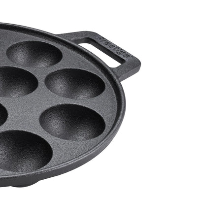 PRESTIGE PR48908 CAST IRON APPAM / KOFTA PAN, 26 cm DIAMETER