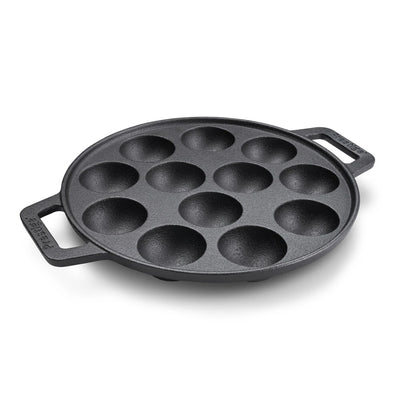 PRESTIGE PR48908 CAST IRON APPAM / KOFTA PAN, 26 cm DIAMETER