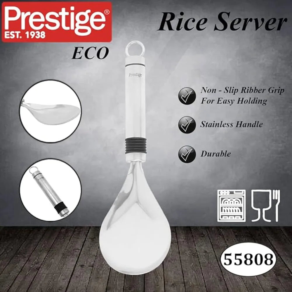 PRESTIGE PR55808 ECO RICE LADLE WITH RUBBER GRIP