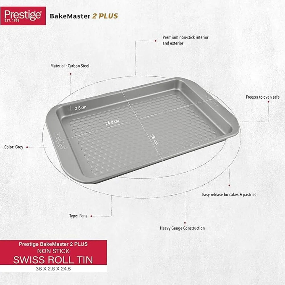 PRESTIGE PR57136 SWISS ROLL TIN