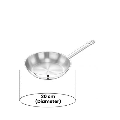 PRESTIGE PR81135 S/STEEL FRY PAN, 30 cm DIAMETER