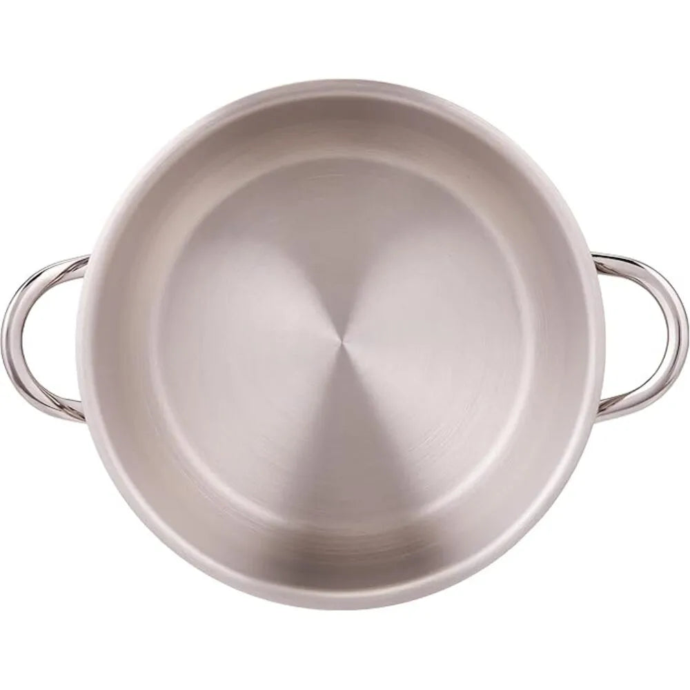 PRESTIGE PR81142 S/STEEL CASSEROLE WITH GLASS LID, 20 cm DIAMETER / 3.3 ltr. Capacity