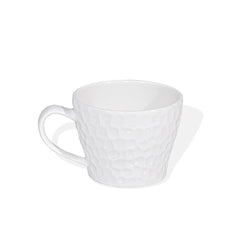 Furtino England Pebble 20cl/7oz White Porcelain Tea Cup