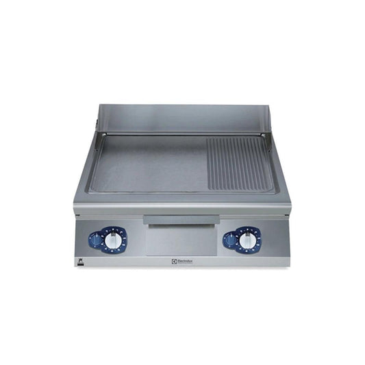 Electrolux 391403 Modular Cooking Range Gas Fryer Top Smooth and Ribbed Chrome Polished Plate 20 kW - HorecaStore