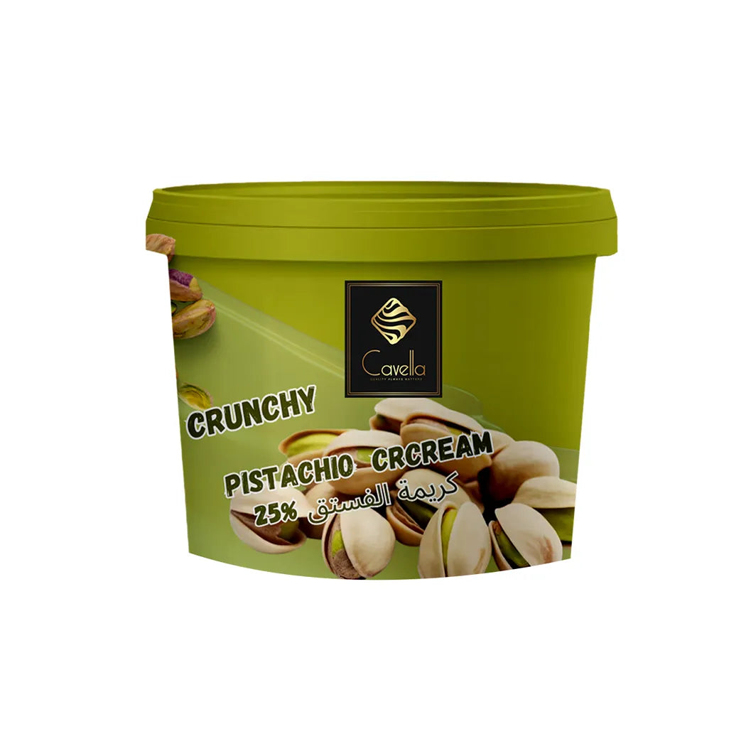 Cavella Pistachio Crunchy Cream 12% 1kg