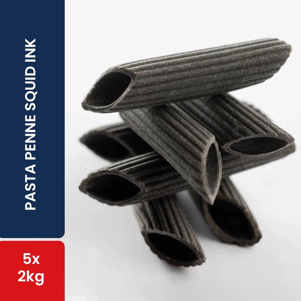 Portofino UAE Pasta Penne Squid Ink 5 x 2 Kg - HorecaStore