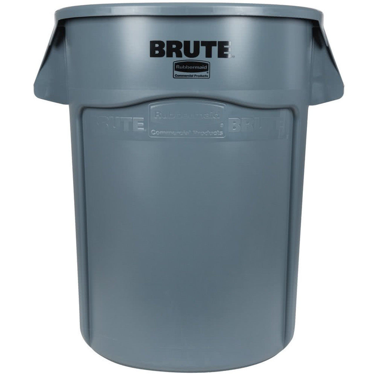 rubbermaid brute container 167l without lid grey