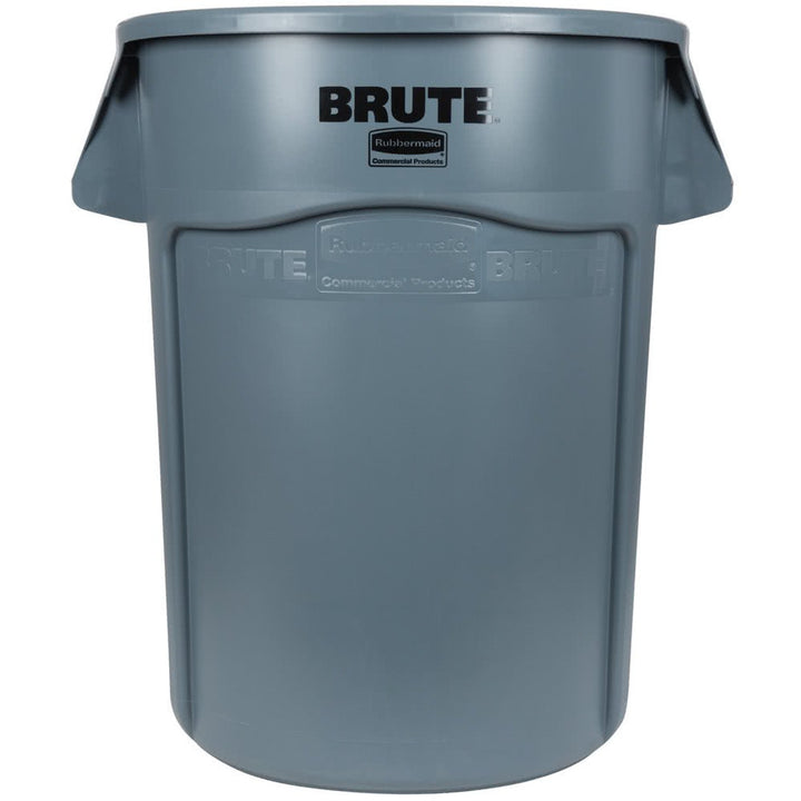 rubbermaid brute container 167l without lid grey