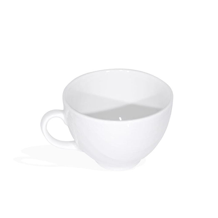 Furtino England River 35cl/12oz White Porcelain Cappucino Cup - HorecaStore