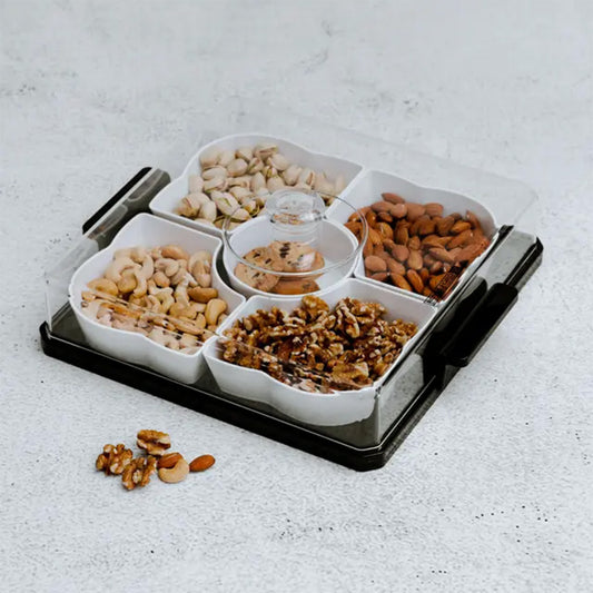 Royalford RF10339 Square Acrylic Candy Tray