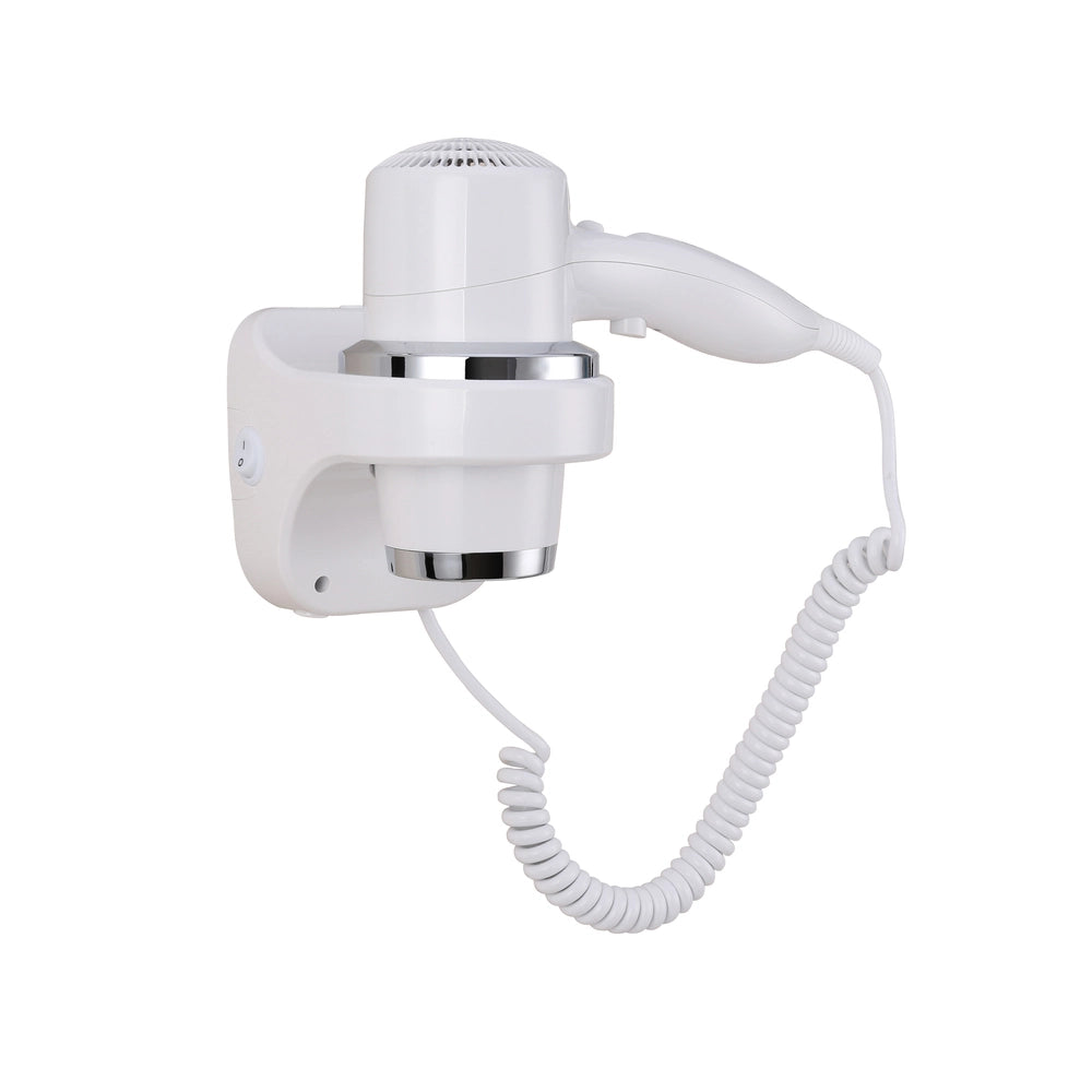 Richmond Claudia Wall Mount Hair Dryer, White, 55.5x44.5x36 cm