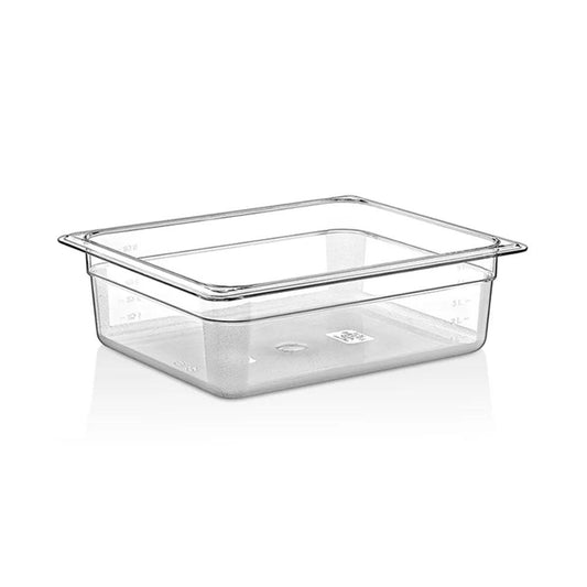 Rubber Plas Tech Polycarbonate GN 1/2 Container 10 cm deep - HorecaStore