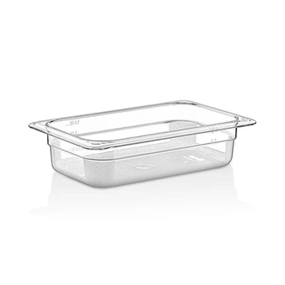 Rubber Plas Tech Polycarbonate GN 1/4 Container 6.5 cm deep - HorecaStore