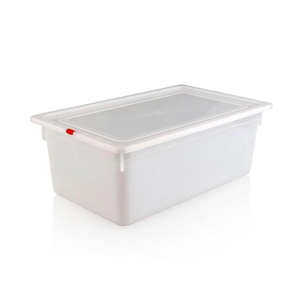 Rubber Plas Tech Polypropylene GN 1/1 Container With Lid 20 cm deep - HorecaStore