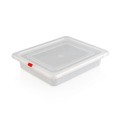 Rubber Plas Tech Polypropylene GN 1/2 Container With Lid 6.5 cm deep - HorecaStore