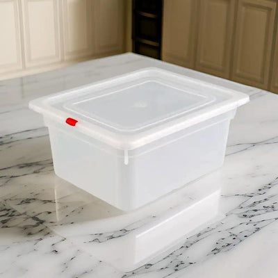 Rubber Plas Tech Polypropylene GN 1/2 Container With Lid 15 cm deep - HorecaStore