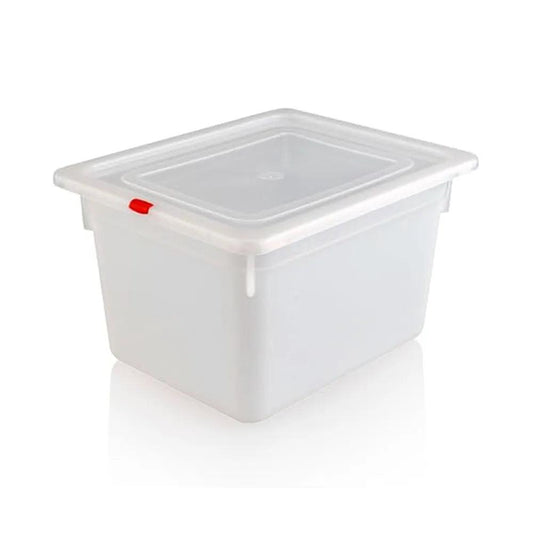 Rubber Plas Tech Polypropylene GN 1/2 Container With Lid 20 cm deep - HorecaStore