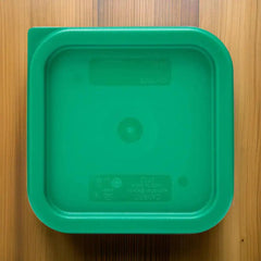 Rubber Plas Tech Green Lid 2 QT & 4 QT