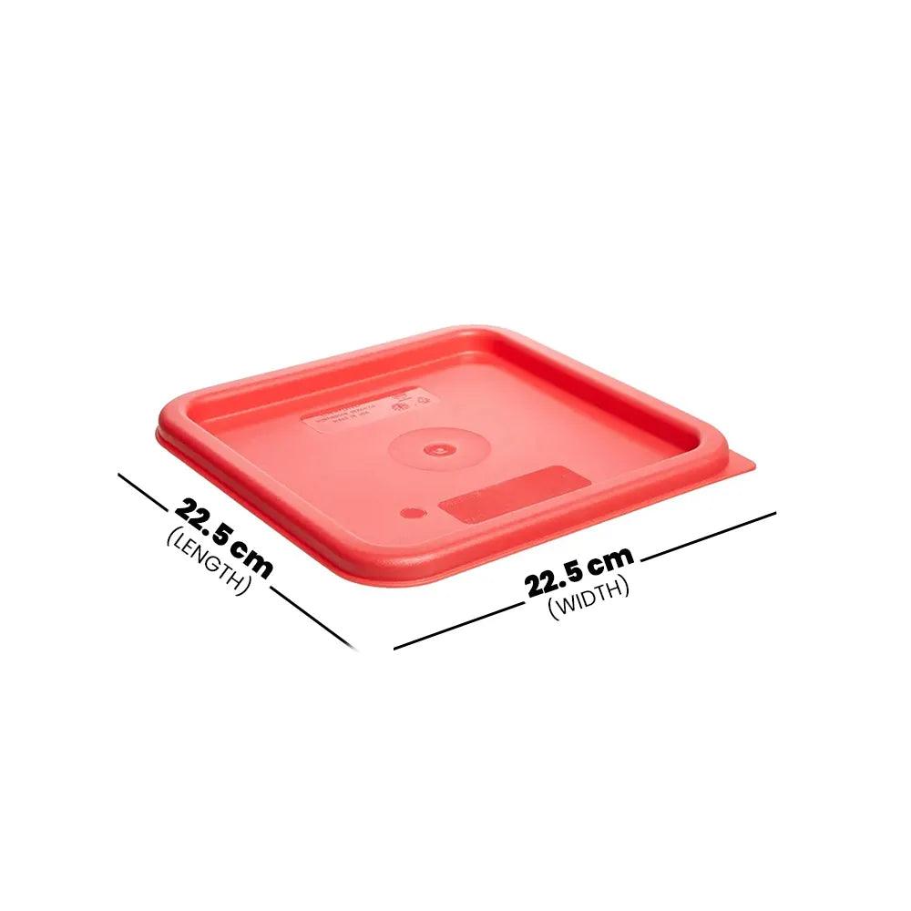 Rubber Plas Tech Red Lid 6 QT & 8 QT - HorecaStore