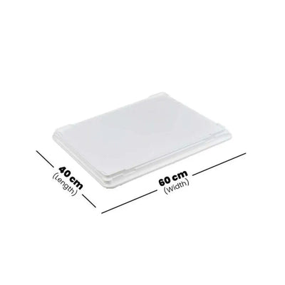 Rubber Plas Tech White Dough Box Lid 60 x 40 cm