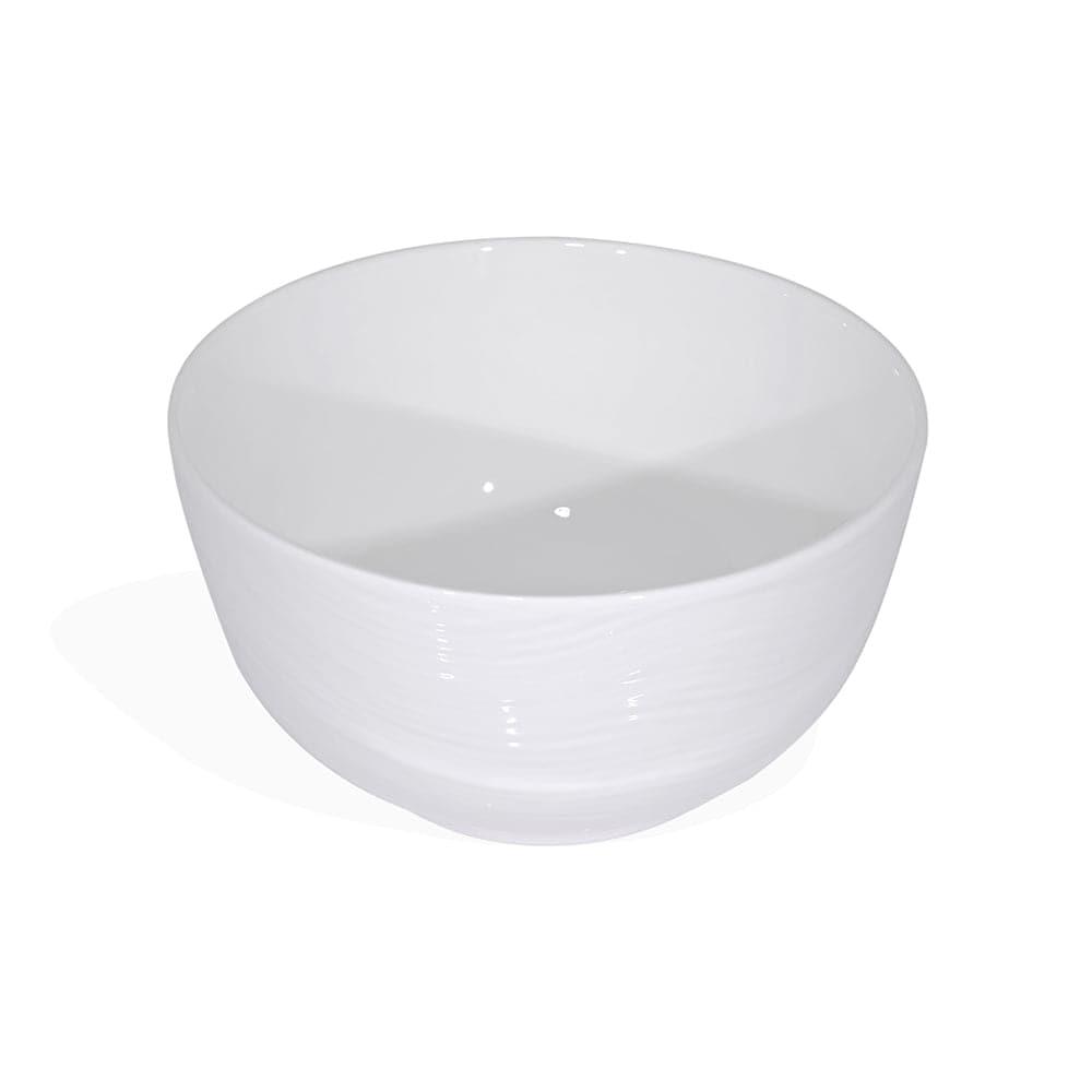 Furtino England River 20cm/8" White Porcelain Bowl