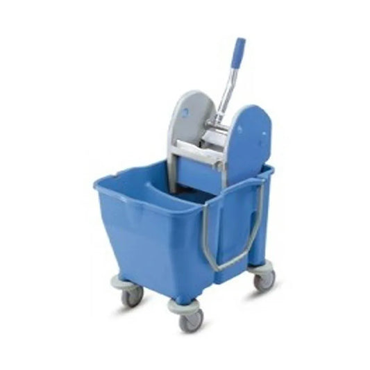 THS RSMV30 Blue Double Mop Bucket Trolley 18L + 12L