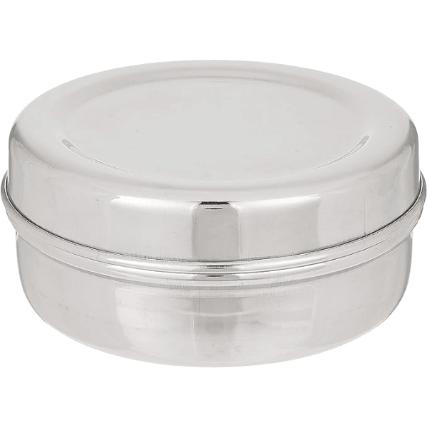 Raj PDD006 Stainless Steel Puri Dabba Deluxe 9CM