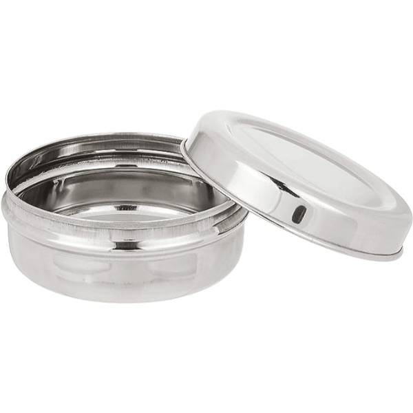 Raj PDD009 Stainless Steel Puri Dabba Deluxe 14.5CM