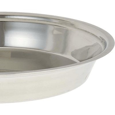 Raj SP0015 Stainless Steel Mixing Bowl Round Parat Silver 34CM