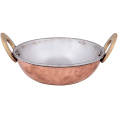 THS Serving and cooking Copper Kadai 15CM