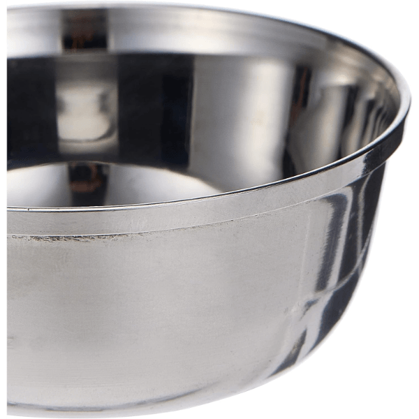 Raj Stainless Steel 6.5"/12CM Mukta Vatti Bowl Silver 4/Case