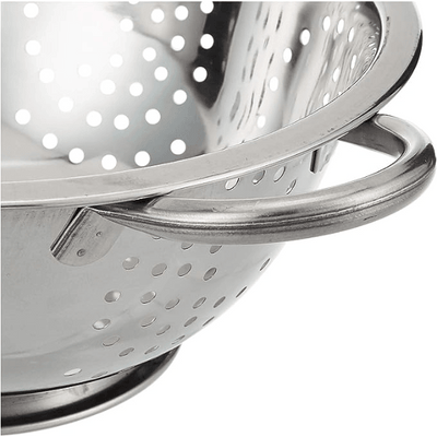 Raj Stainless Steel Colander/Strainer Silver 28CM