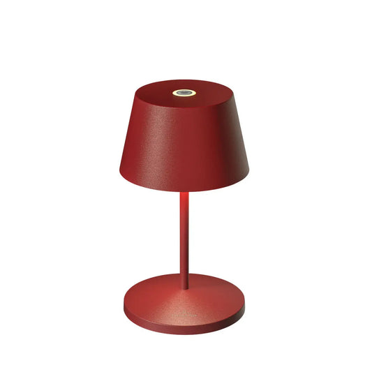 Villeroy & Boch Seoul 2.0 table lamp, H20 cm, matte finish, Red Single Light