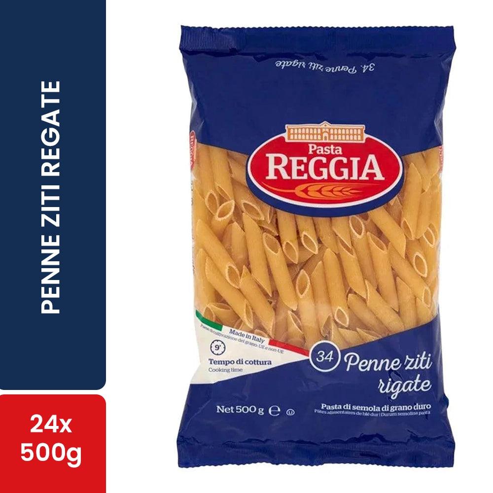 Reggia Penne Ziti Regate 24 x 500g   HorecaStore