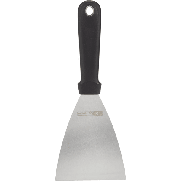 Royal Ford RF8740 Stainless Steel Kitchen Scraper With Long Handle 4" 3