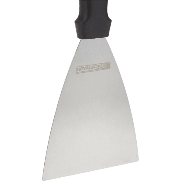 Royal Ford RF8740 Stainless Steel Kitchen Scraper With Long Handle 4" 2