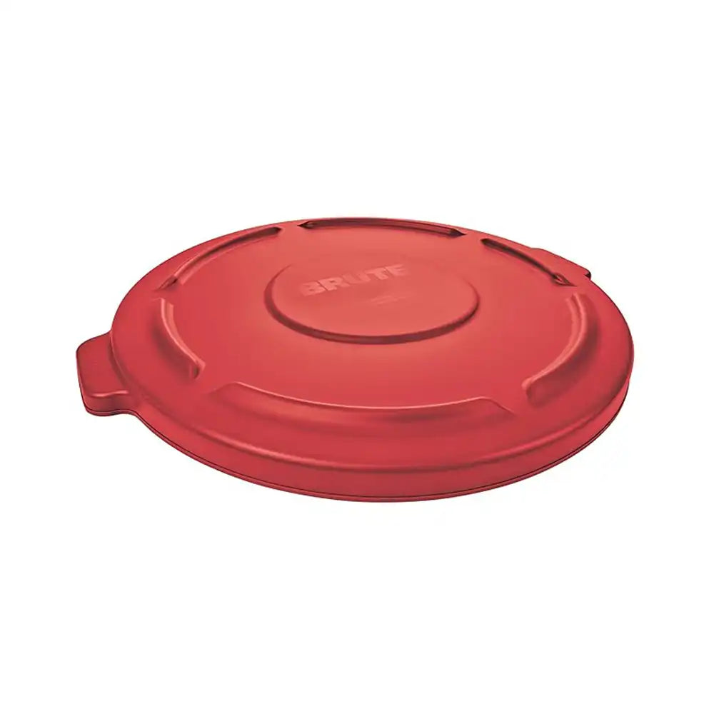 rubbermaid enriched lid for 167l red brute bin