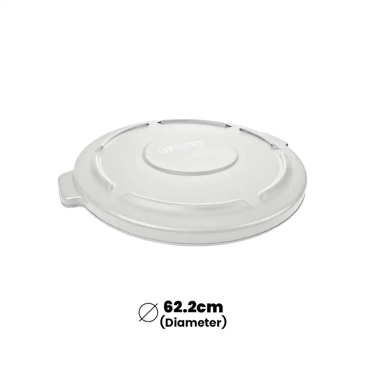 rubbermaid lid for 166 5l brute container white 1 x 4