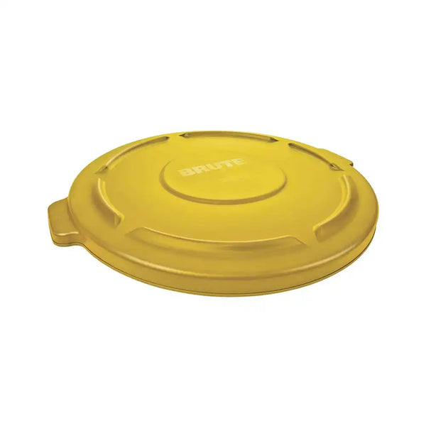 rubbermaid lid for 32l brute container yellow 1 x 6