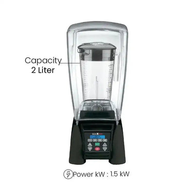 Waring Commercial Plastic Body Electric 1500W Hi-Power Bar Blender With Co-Polyester Container 2L, W23 X H54 cm