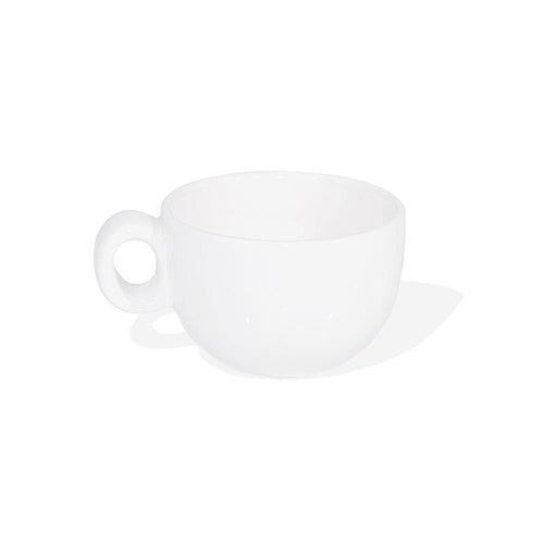 Furtino England Sphere 48cl (16.5oz) White Porcelain Cappucino Cup Big
