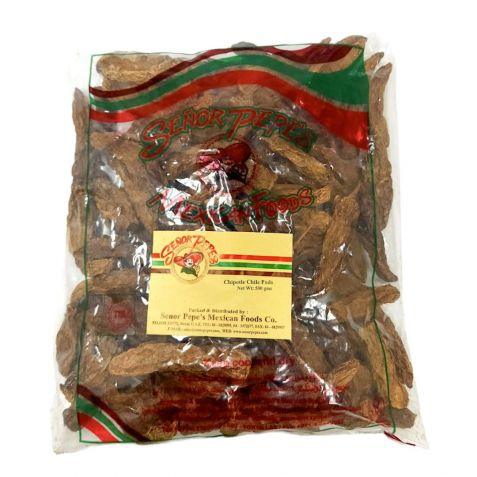 Senor Pepe's Dried Chipotle Chile Pods Packet 1 X 500 gms - HorecaStore