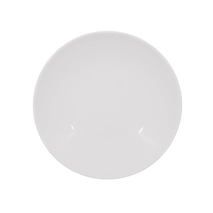 Furtino England Sphere 30cm (12'') White Porcelain Flat Plate - HorecaStore