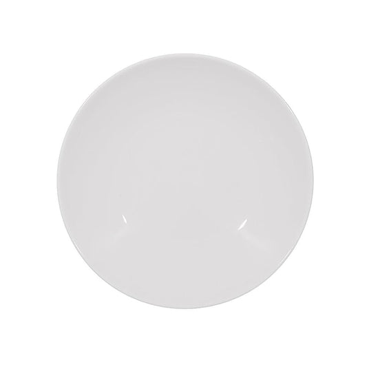 Furtino England Sphere 30cm (12'') White Porcelain Flat Plate 4/Case