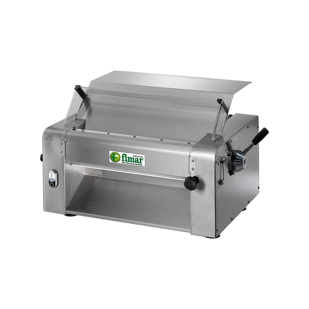 Fimar Stainless Steel Electric 370W SFSI42040050T, Pasta And Pizza Dough Roller Machine 3 Phase, 68 X 48 X 40 cm   HorecaStore