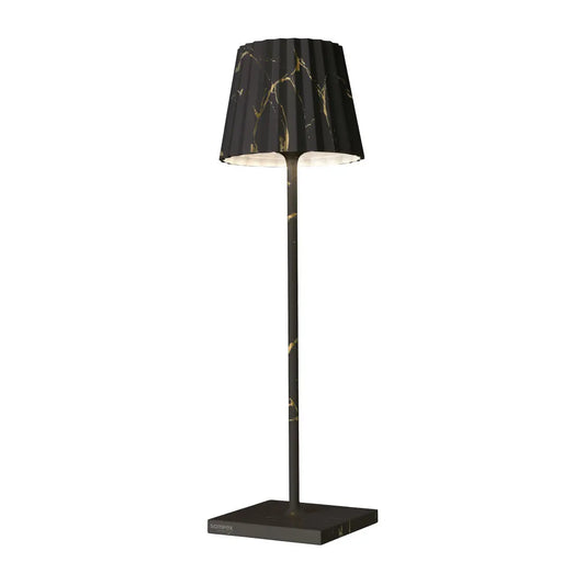 Sompex Troll 2.0 Table Lamp (Matte finish), Black Marble